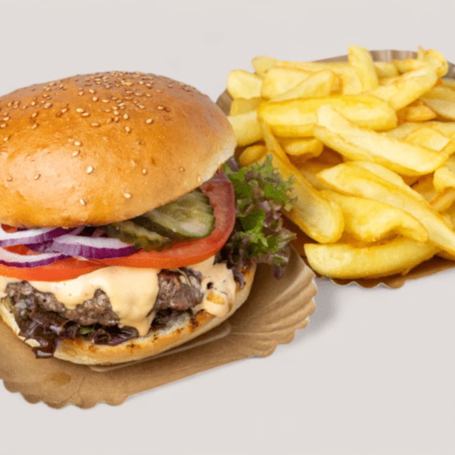 Classic Burger Menü (140g)